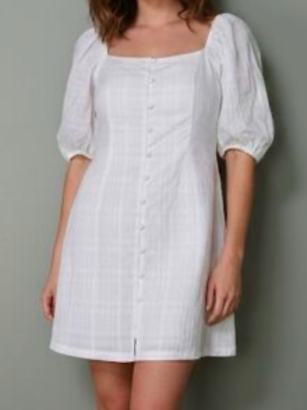 Rumer White Mini Dress